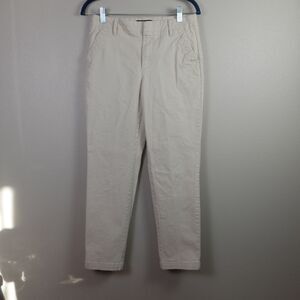 Banana Republic Beige Slim Fit Authentic Chino Pants Size 2